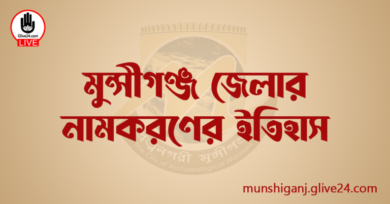মুন্সীগঞ্জ জেলার নামকরণের ইতিহাস